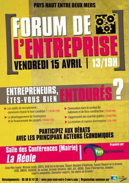 Forum des entreprises du Pays Haut-Entre-Deux-Mers